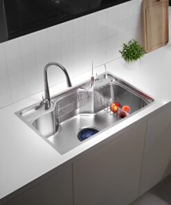 Chậu rửa 1 hố to kiểu nhật Garis GS11.80