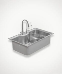 Chậu rửa 1 hố to kiểu Nhật Garis GS15.80