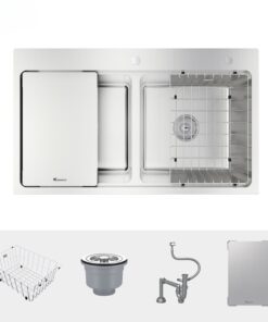 Chậu rửa bát chống xước Konox KN8651TD Dekor