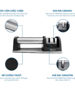 Dụng cụ mài dao 2 khe Konox Knife Sharpener