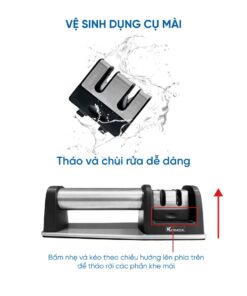 Dụng cụ mài dao 2 khe Konox Knife Sharpener