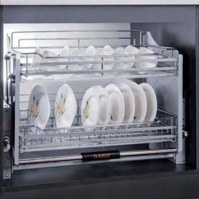 Giá bát đĩa nâng hạ cơ Garis GL06C