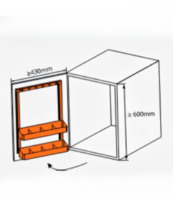 Giá để chất tẩy rửa Garis MU05.40