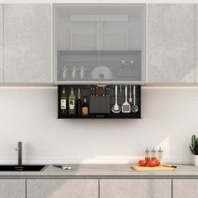 Giá gia vị nâng hạ điện Garis ML05X