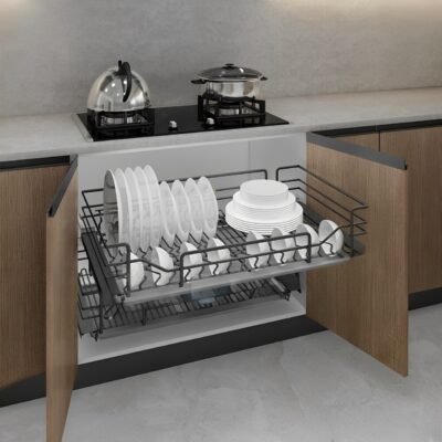 Giá xoong nồi bát đĩa Garis MD04N