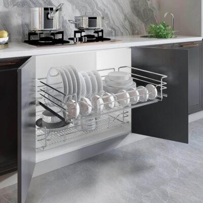 Giá xoong nồi bát đĩa Garis MD04V