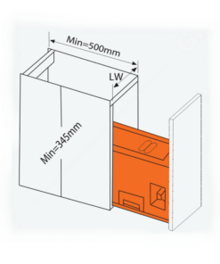 Thùng gạo nhựa ABS cao cấp Garis GR04.30