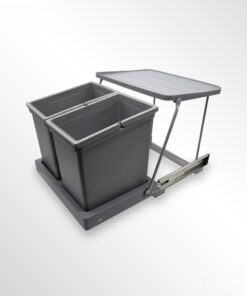 Thùng rác đôi 14L Garis GW03.14