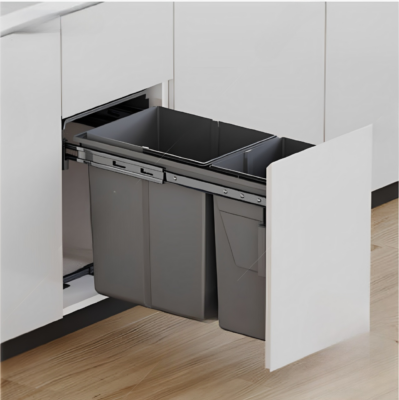 Thùng rác đôi 30L Garis GW06.30G/GW06.30W