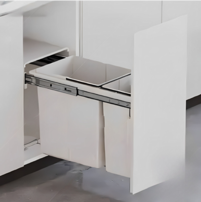 Thùng rác đôi 30L Garis GW06.30G/GW06.30W