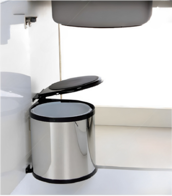 Thùng rác đơn 7L Garis GW05.07