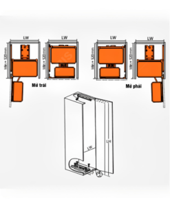 Tủ đồ khô khay inox hộp 6 tầng Garis GS06.60