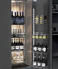 Tủ đồ khô rổ nan dẹt 4/6 tầng Garis GS04.45C/GS06.45C