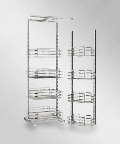 Tủ đồ khô rổ nan dẹt 4/6 tầng Garis GS04.45C/GS06.45C