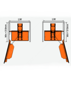 Tủ đồ khô 6 tầng Garis MS6.45V
