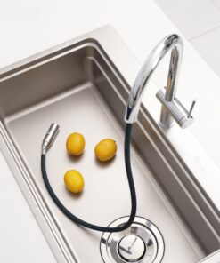 Vòi rửa bát dây rút Konox Comfor Chrome