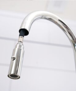 Vòi rửa bát dây rút Konox Comfor Chrome