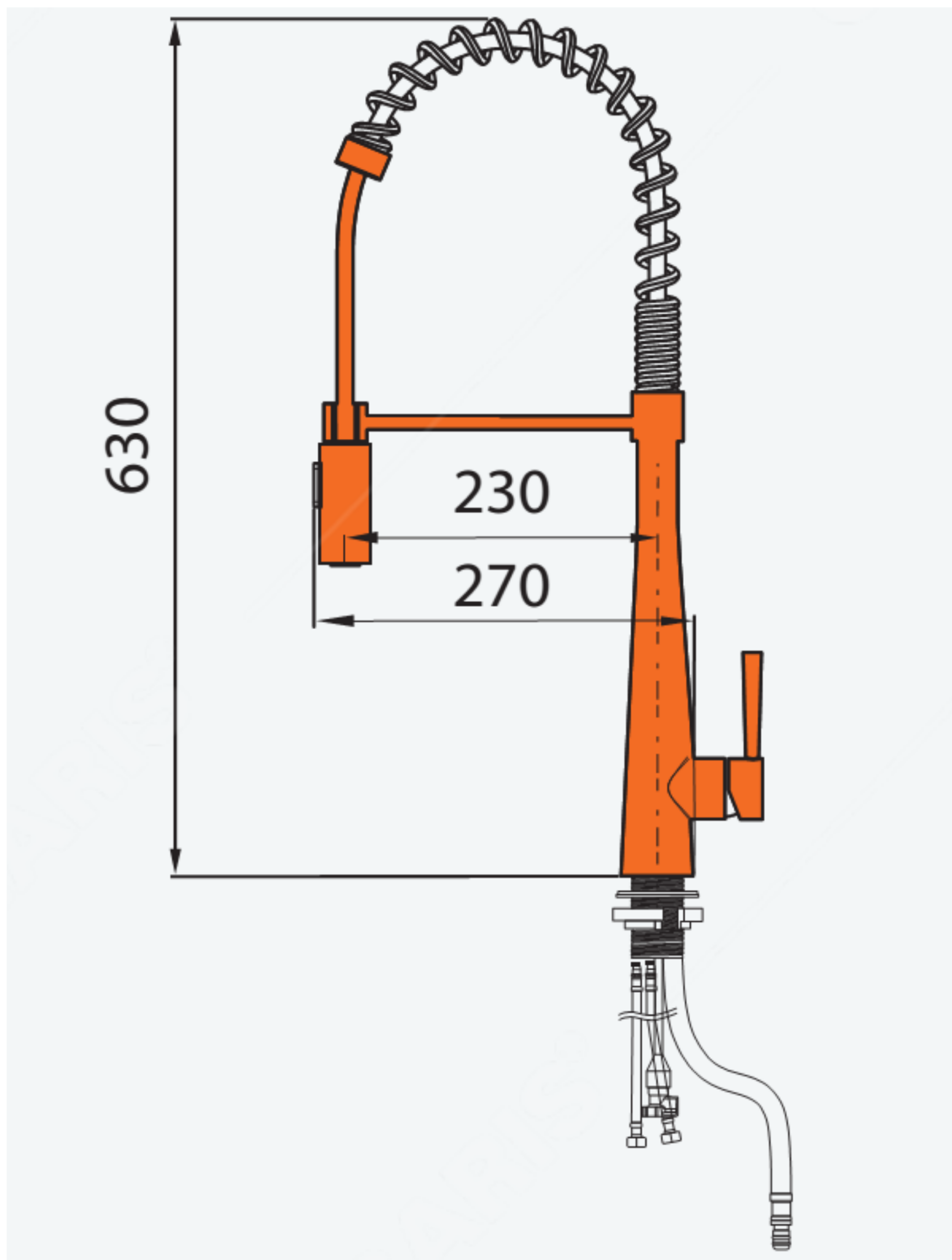 voi-rua-cao-cap-garis-mf04e 5 Vòi rửa cao cấp Garis MF04E