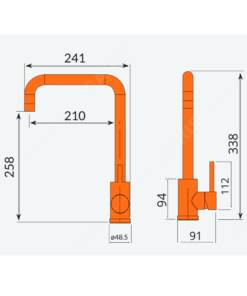 Vòi rửa cao cấp Garis MF06M