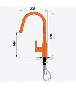 Vòi rửa cao cấp Garis MF11C