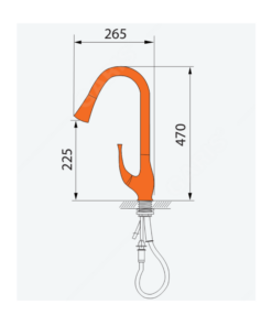 Vòi rửa cao cấp Garis MF12P
