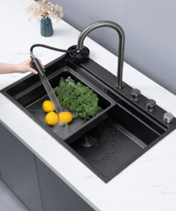 Chậu rửa bát Kluger KWF8161FB – S76W Plus