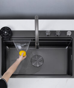 Chậu rửa bát Kluger KWF8161FB – S76W Plus