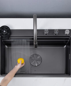 Chậu rửa bát Kluger KWF8161FB – S76W Plus