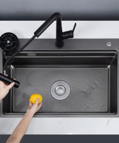 Chậu rửa bát Kluger KWF8161FB – S76 Plus