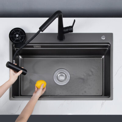 Chậu rửa bát Kluger KWF8161FB – S76