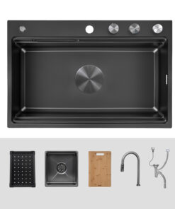 Chậu rửa bát Kluger KWF8161FB – S76W Plus