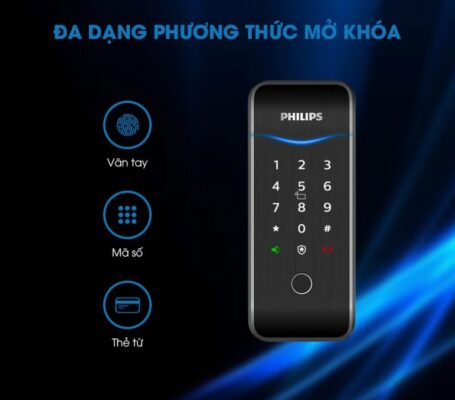 Khóa điện tử cửa cổng PHILIPS 5100-5H