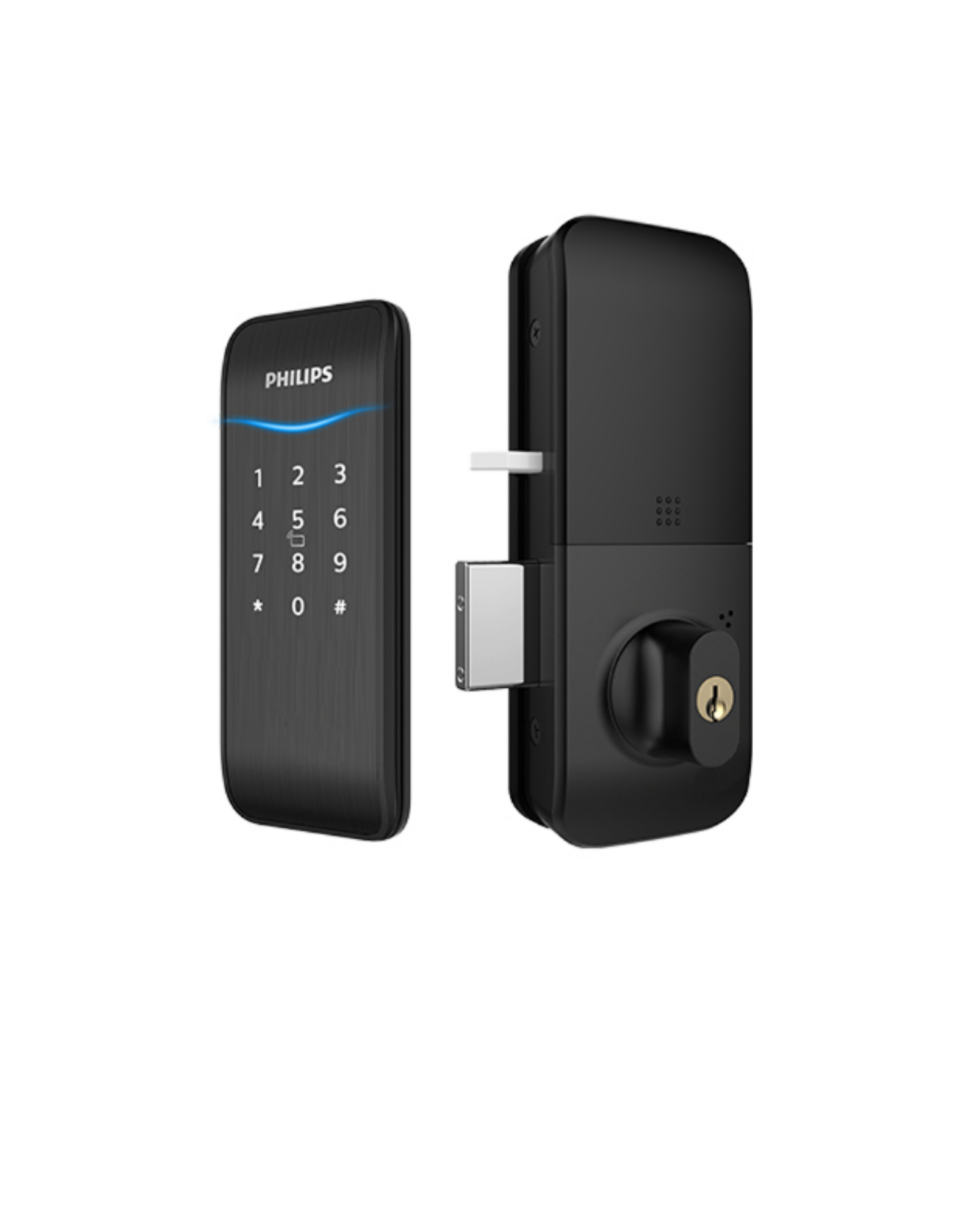 Khóa điện tử cửa cổng PHILIPS 5100-5HBKS Khóa điện tử cửa cổng PHILIPS 5100-5HBKS