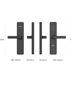 Khóa điện tử cửa gỗ PHILIPS DDL609-5HS