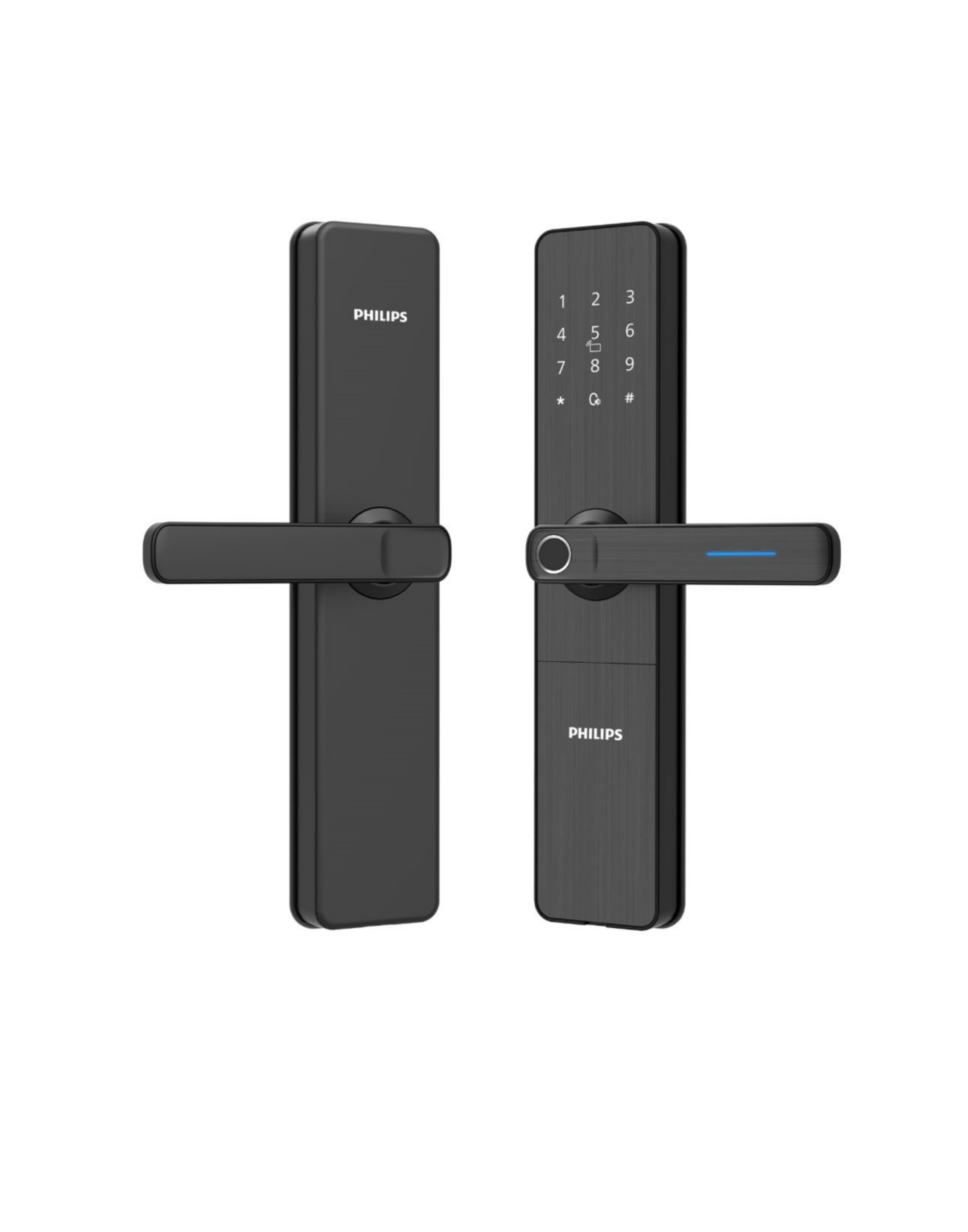 khoa-dien-tu-philips-ddl609-5hs Khóa điện tử cửa gỗ PHILIPS DDL609-5HS