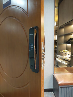 Khóa điện tử cửa gỗ PHILIPS DDL702