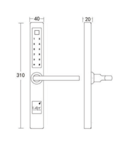 Khoá vân tay LAFFER XF18