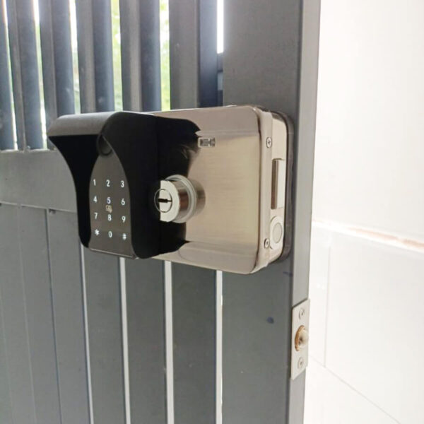 Khoá vân tay cửa cổng 2 mặt LAFFER A18