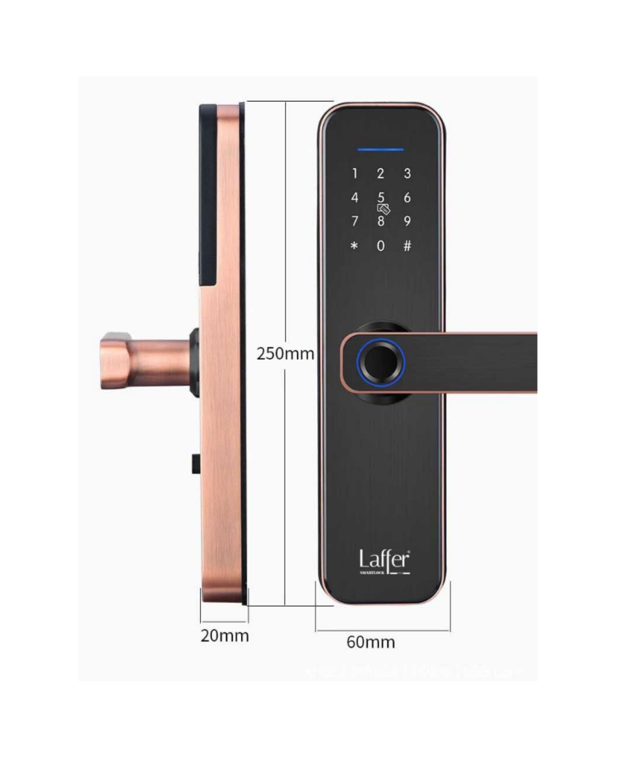 Khoá vân tay LAFFER LX08 Khoá vân tay LAFFER LX08