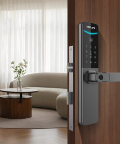 Khóa điện tử cửa gỗ PHILIPS DDL615-5HBS Khóa điện tử cửa gỗ PHILIPS DDL615-5HBS