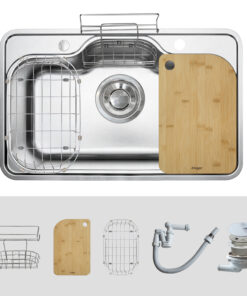 Chậu rửa bát Kluger KT8050SL Plus