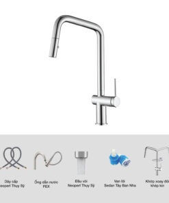 Vòi rửa bát Kluger KLF0019C Vòi rửa bát Kluger KLF0019C