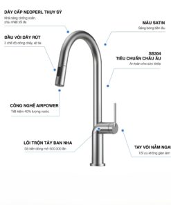 Vòi rửa bát Kluger KLF0020S