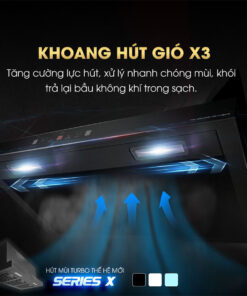 Máy hút mùi âm tủ Kocher Turbo X350