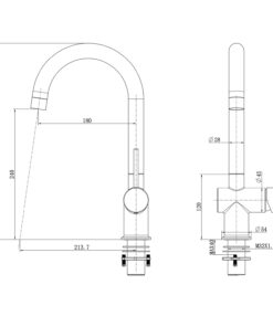 Vòi rửa bát Kluger KLF0021C