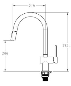 Vòi rửa bát Kluger KLF0021C