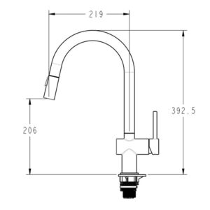Vòi rửa bát Kluger KLF0021C