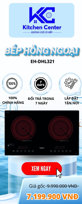 Bếp hồng ngoại đôi EH-DHL321