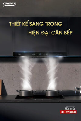 Máy hút mùi Chef's EH-R908E3T