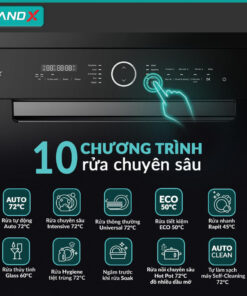 Máy rửa bát Grandx SMS8GX89G